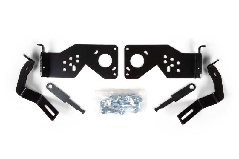 Ford F450 Suspension Lift Kit - Zone Offroad - 3.5in Radius Arm Drop Bracket - `23-`26